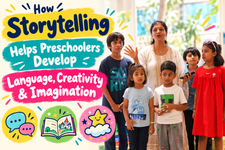How Storytelling Helps Preschoolers Develop Language, Creativity & Imagination