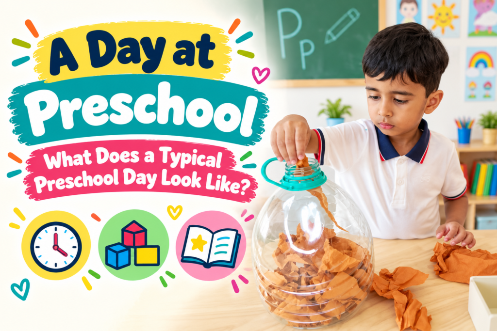 a day at preschool