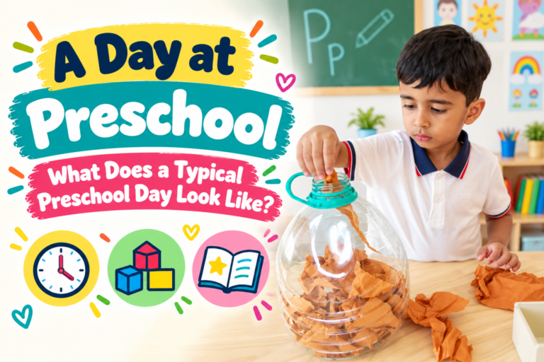 a day at preschool